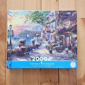 Thomas Kinkade French Riviera Café 2000 Piece Jigsaw Puzzle